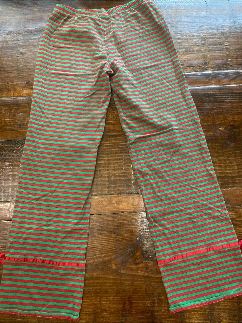 Copper Key Girls Christmas Pajama Set Red Green Size 10/12 & 14/16